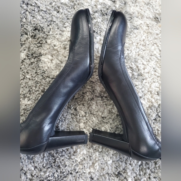Stuart Weitzman Platform Pump Rounded-Toe Black Women's Shoes Sz 8 N New W Box - Picture 6 of 13